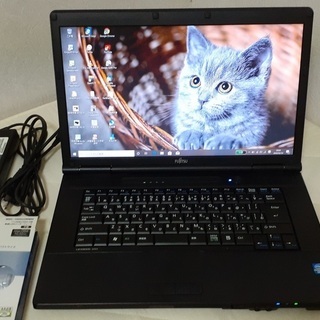 【取引中】　☆Corei5+SSDで快適☆　FUJITSU　LIFEBOOK　15インチ　windows10