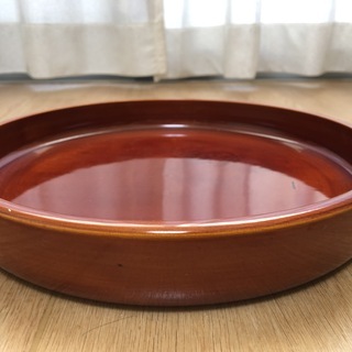 春慶塗　菓子器　未使用　箱付き　の画像