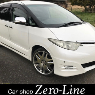 エスティマ 18年 車検3年4月 12万㌔ HDDナビ Bカメラ...