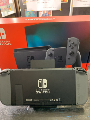 【美品】新型 ニンテンドースイッチ グレー 