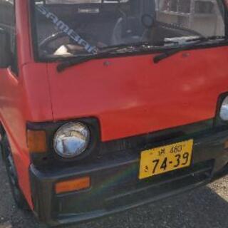 軽トラサンバー自家塗装の画像