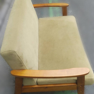 2人掛けソファ✨商談成立の画像