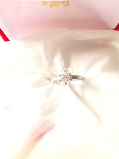 決まりました。プラチナリング