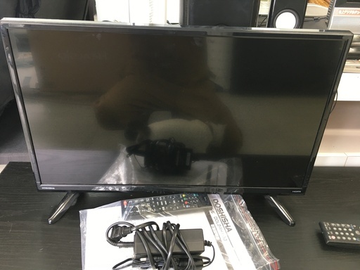 ドウシシャ 24V型フルハイビジョン液晶テレビ2019年製　外付けHDD録画