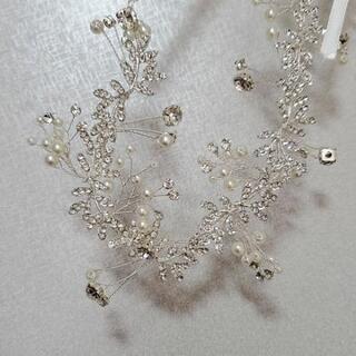 ☆値下げ中☆ウェディング ヘッドドレス ビジューの画像