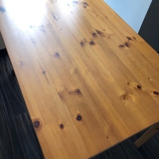 IKEA ダイニングテーブル　5点セットの画像