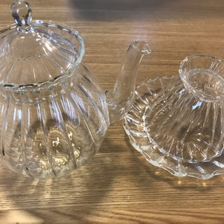 値下げしました>ティーポット&ティーカップ&ソーサー