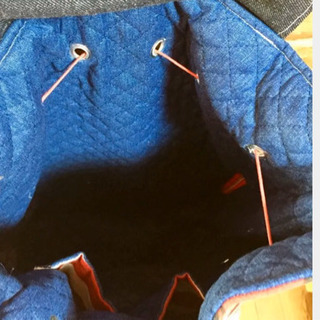 ハンドメイドリュックの画像