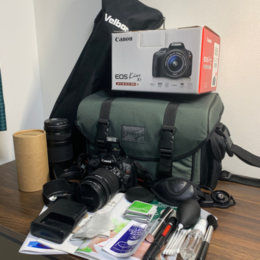 受付中！CANON EOS Kiss X7 ダブルズームキット　おまけ超多数　最終セール
