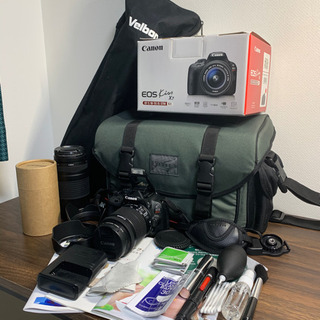 受付中！CANON EOS Kiss X7 ダブルズームキット おまけ超多数 最終セール