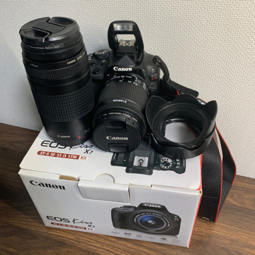 受付中！CANON EOS Kiss X7 ダブルズームキット　おまけ超多数　最終セール