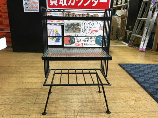 廃盤 unico ウニコ STELLA スモールシェルフ アイアンStyle 極美品