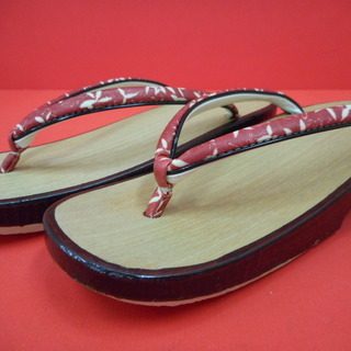 木製 桐 草履 下駄 夏用 コマ下駄 木台 台22cm Sサイズ...