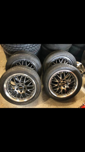 美品！17インチbbsタイヤホイールセット