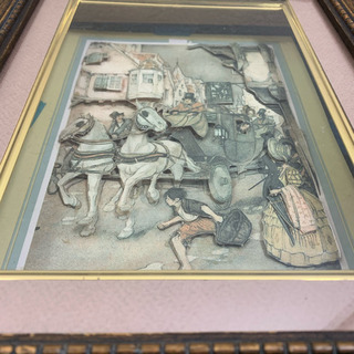 ANTON PIECK アントンピック シャドーボックス ３D立体画 額付きの画像