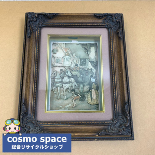 ANTON PIECK アントンピック シャドーボックス ３D立体画 額付き
