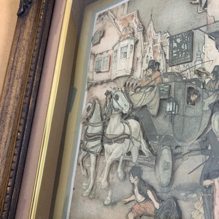 ANTON PIECK アントンピック シャドーボックス ３D立体画 額付きの画像
