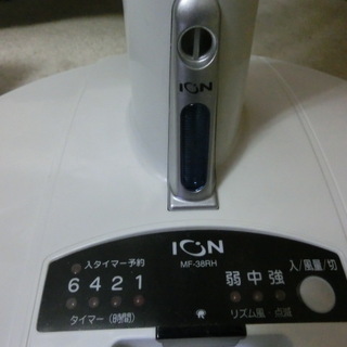 ★ＭＯＲＩＴＡ　　マイナスイオン発生機能　扇風機　リモコン付属　在庫未使用品　の画像