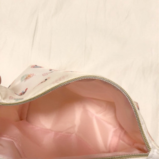 FANCL ファンケル ポーチ レア コスメ柄 未使用 美品 綿入り フワフワの画像