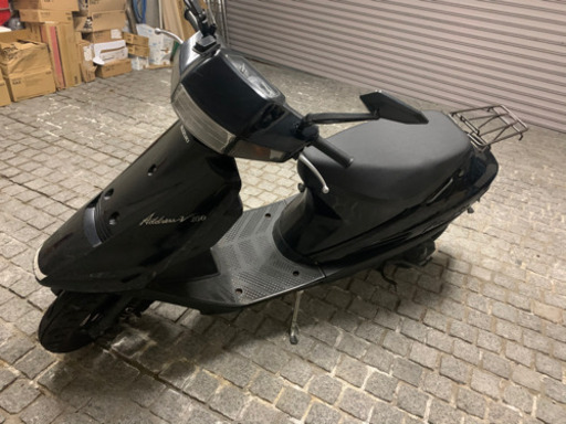 アドレスV100  ブラック　走行距離21000km CE11A