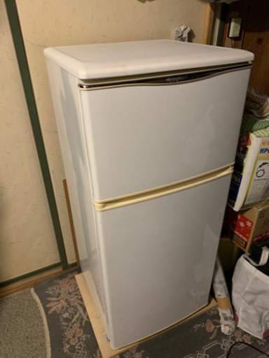 2ドア冷蔵庫