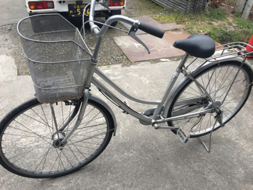 k30 自転車　シルバー　27インチ