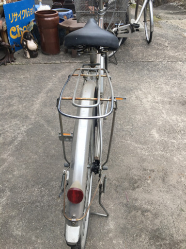 k30 自転車　シルバー　27インチ