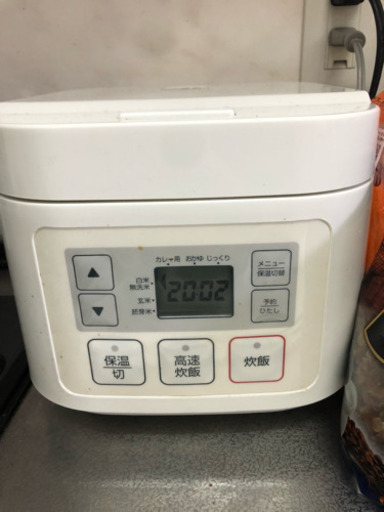 炊飯器譲ります。
