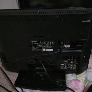 液晶テレビ②　三菱製　22インチ　映ります　2010年式　中古品の画像
