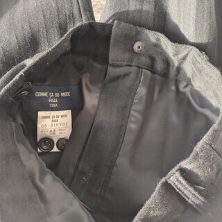 男児用スーツ上下・サイズ120＆パンツ・サイズ130の画像