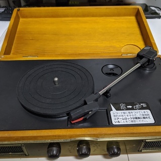 レトロ調レコードプレーヤー