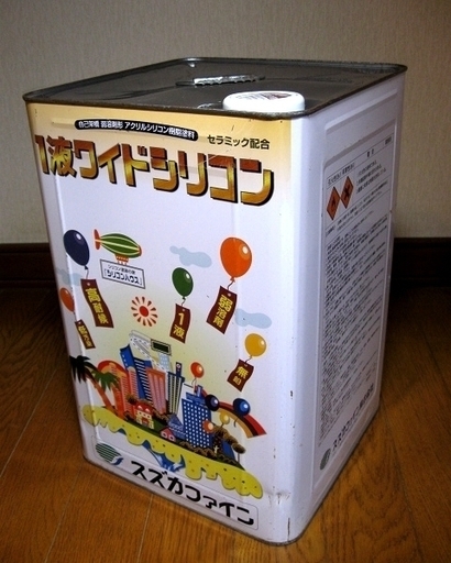 スズカファイン 1液ワイドシリコン F19-80B 15kg 塗料