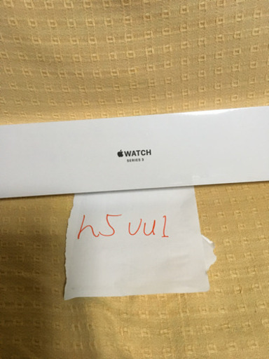 携帯電話/スマホ apple WATCH series3 38mm SpaceGray (GPS)A1858