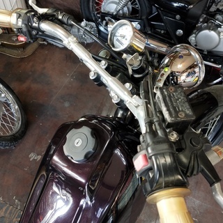 即決!上物！YAMAHA TW225　ストリートトラッカーカスタムバイク★　全国発送　近場送料安　250cc　TW200　FTR　SR400　250TR　好きな方にの画像