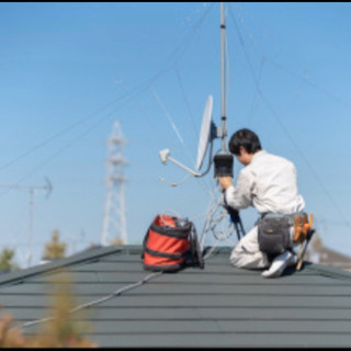 アンテナ工事　地デジ　BS/CS  4K8Kも対応します。