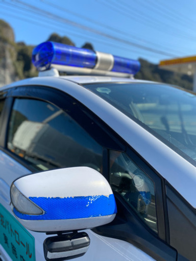 青色回転灯、青色散光式警光灯（回転灯）一体型　処分します