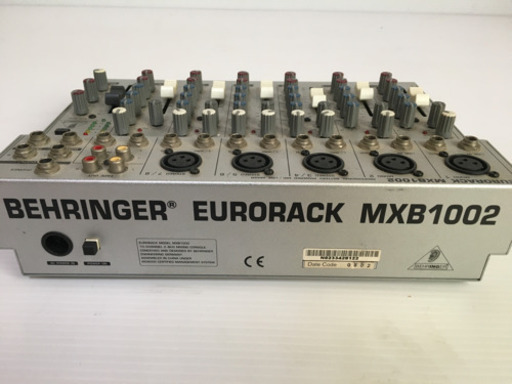 ＜美品＞BEHRINGER ベリンガー パワードミキサー EURORACK MXB 1002 ハードケース付き