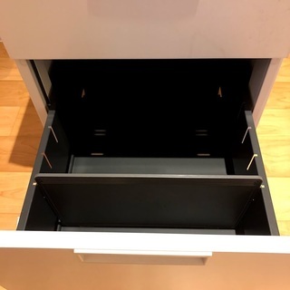 ※受け渡し予定者確定済※【SHINTO】オフィス用　フラットワゴン　3段　鍵なしの画像