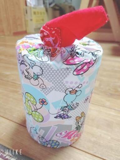 ミルク缶で引っ張りボックス