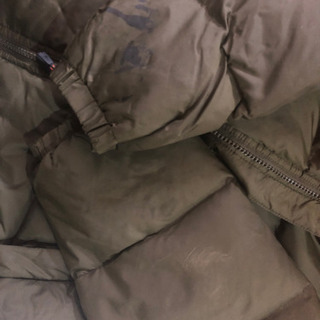 『決まりました！』ユニクロUNIQLO☆KIDSダウン140cmアーミーグリーンの画像