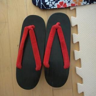 すぐにお出かけできる！浴衣 帯 下駄 3点セット
