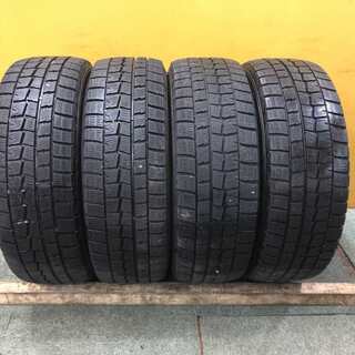 DUNLOP WINTER MAXX WM01 205/60R16 16インチ スタッドレス 4本 2015年製　ヴォクシー ステップワゴン等　(VTJ38) クレジットカード QR決済可能