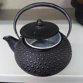 南部鉄器 鉄瓶 急須の画像