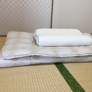 敷布団　まくらの画像