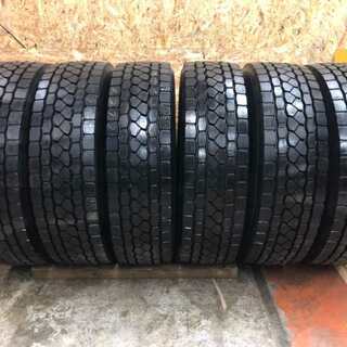 BRIDGESTONE 再生タイヤ トラックタイヤ ミックス 265/70R19.5 M80C 6本 10分山 クレジットカード QR決済可能