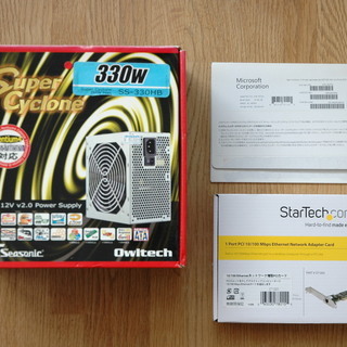 オマケつき  PCパーツセットWindows XP世代　Windows7 Home Premium　64bit(DSP) 自作パソコン練習用の画像