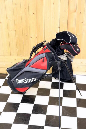 ブリヂストン TOURSTAGE Jr ツアーステージ ドライバー アイアン パター キャディーバッグ