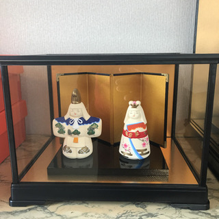 3月ひなまつり京陶人形 ケース付き