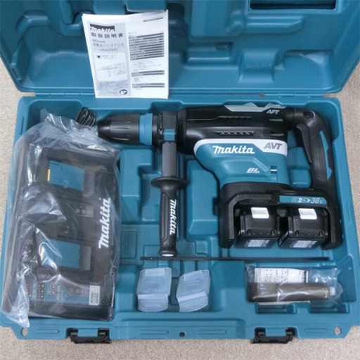 マキタ　40mm充電式ハンマドリル HR400DPG2N（6.0Ah）フルセット