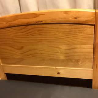 シングルベットとマット　ニトリの画像